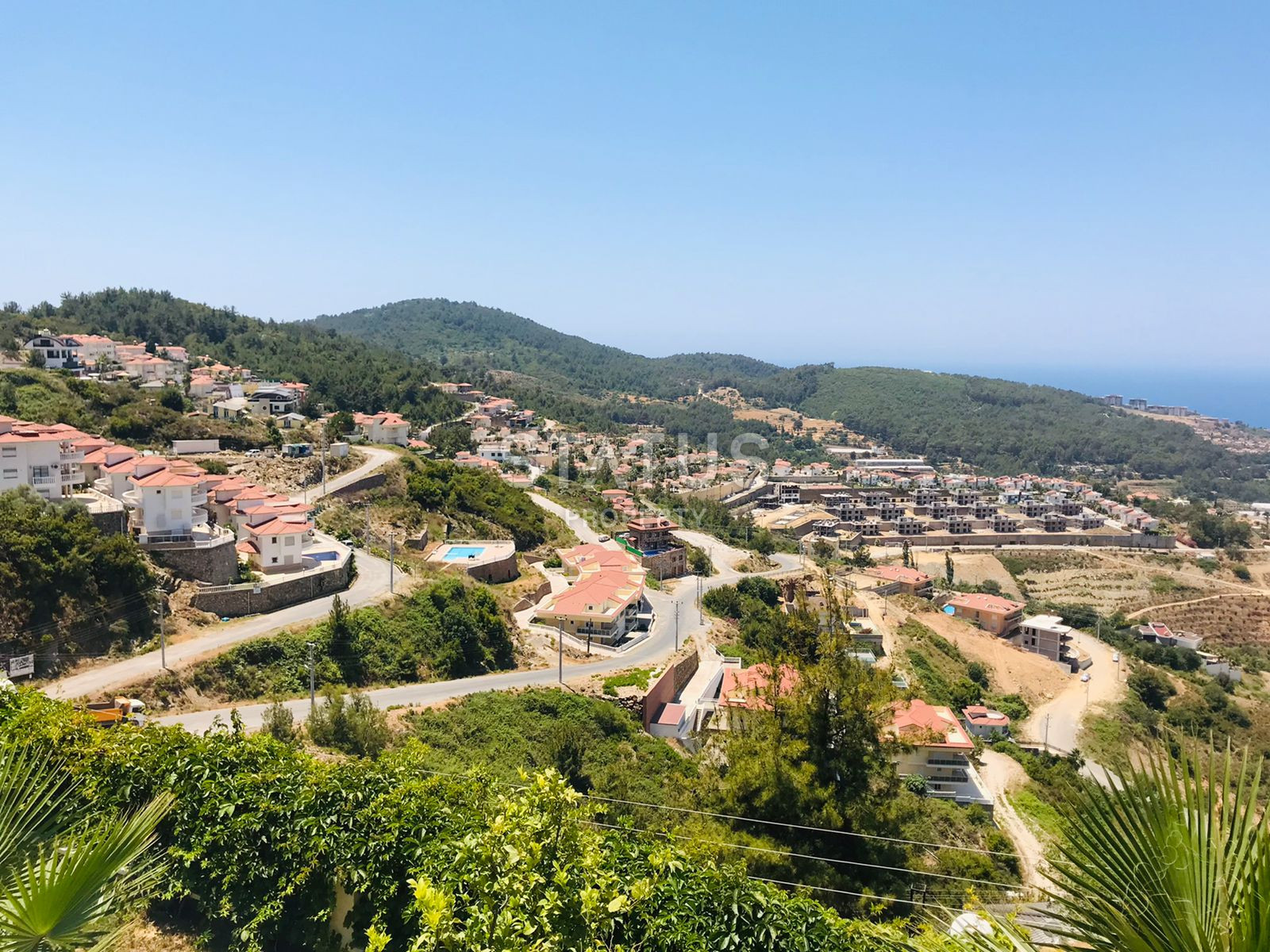 Villa 4+1 with sea and forest views in Kargicak, 350m2 фото 44