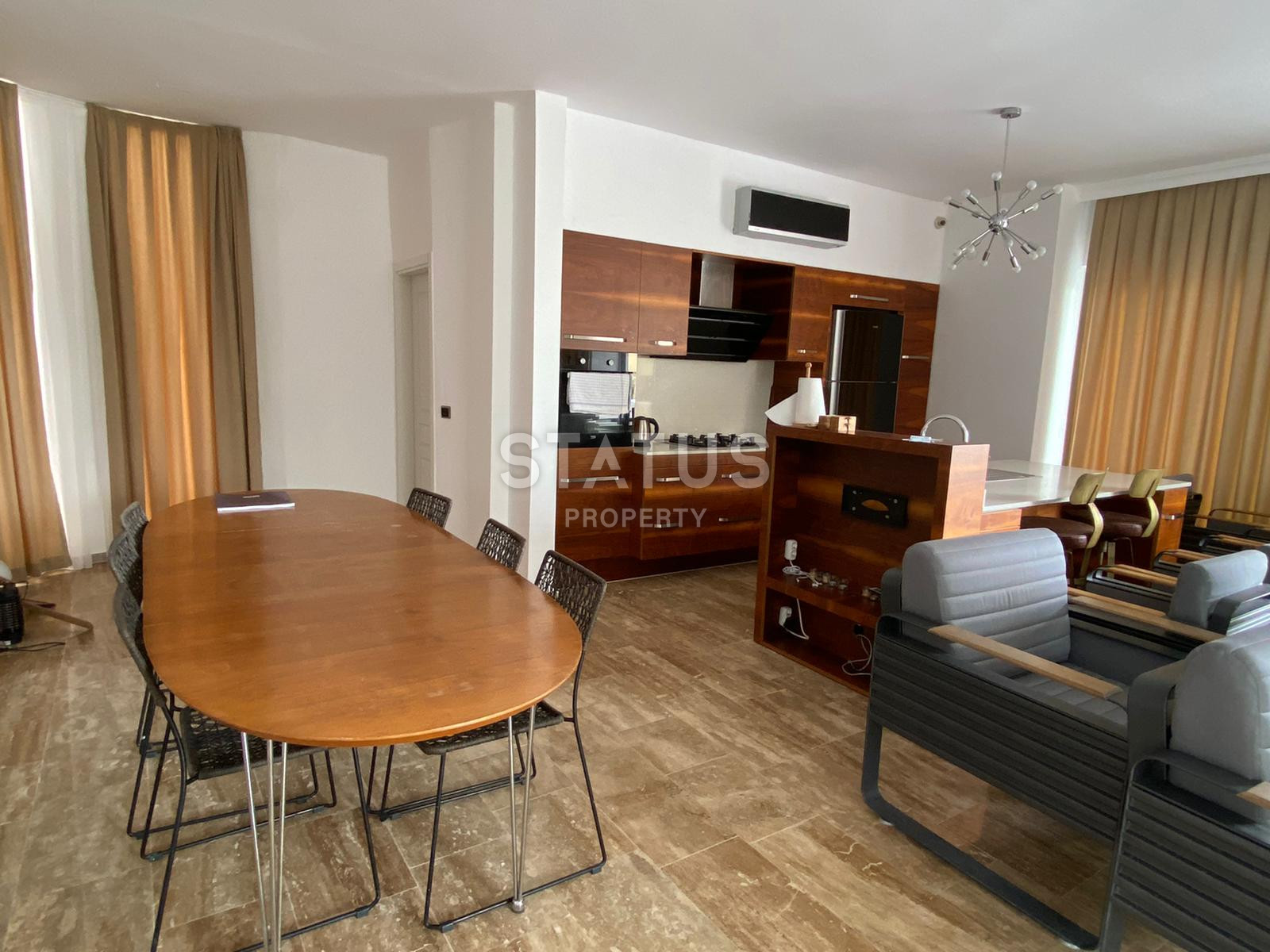 Luxury villa with sea views in the center of Alanya. 180m2 фото 12