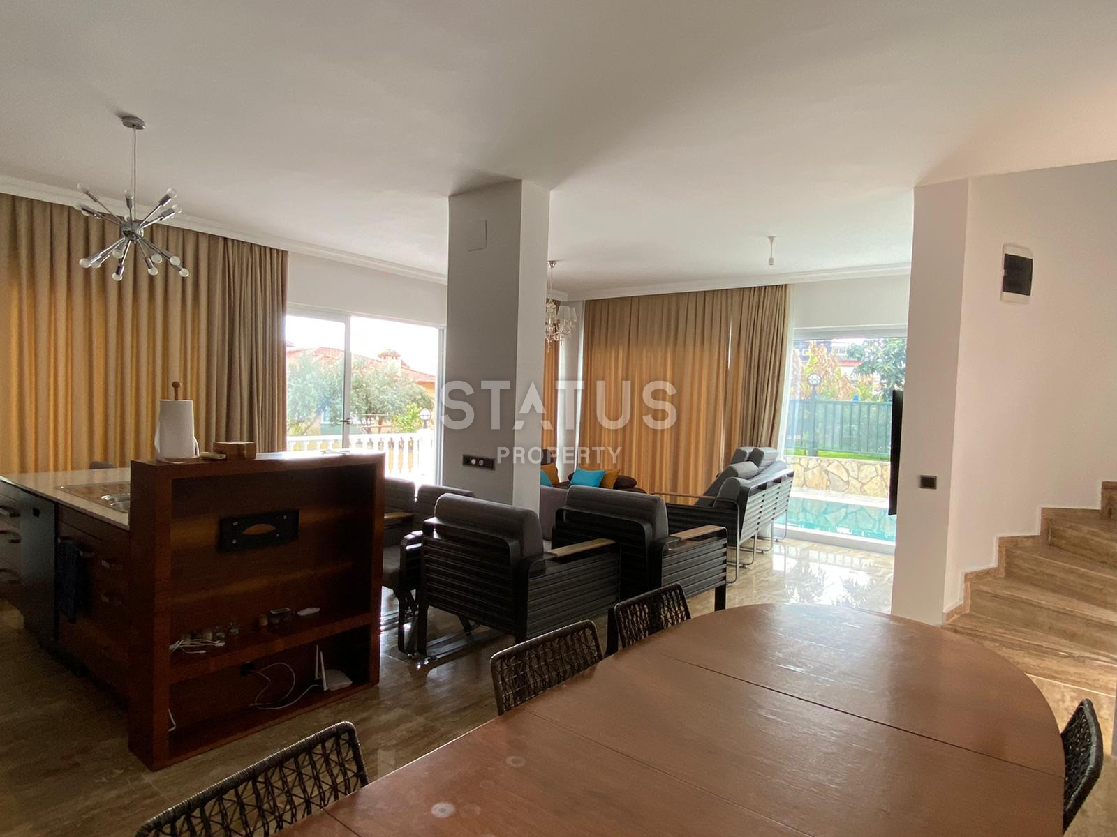 Luxury villa with sea views in the center of Alanya. 180m2 фото 14