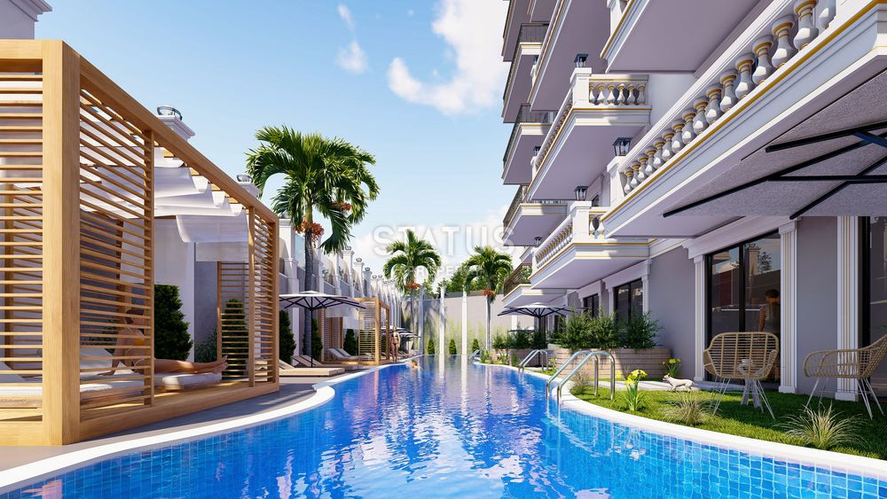 Новый проект с видом на море с первых этажей. 43,3м2 -86м2 фото 4