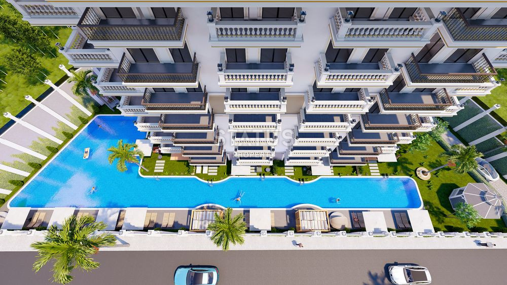 Новый проект с видом на море с первых этажей. 43,3м2 -86м2 фото 5