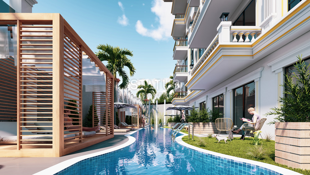 Новый проект с видом на море с первых этажей. 43,3м2 -86м2 фото 6