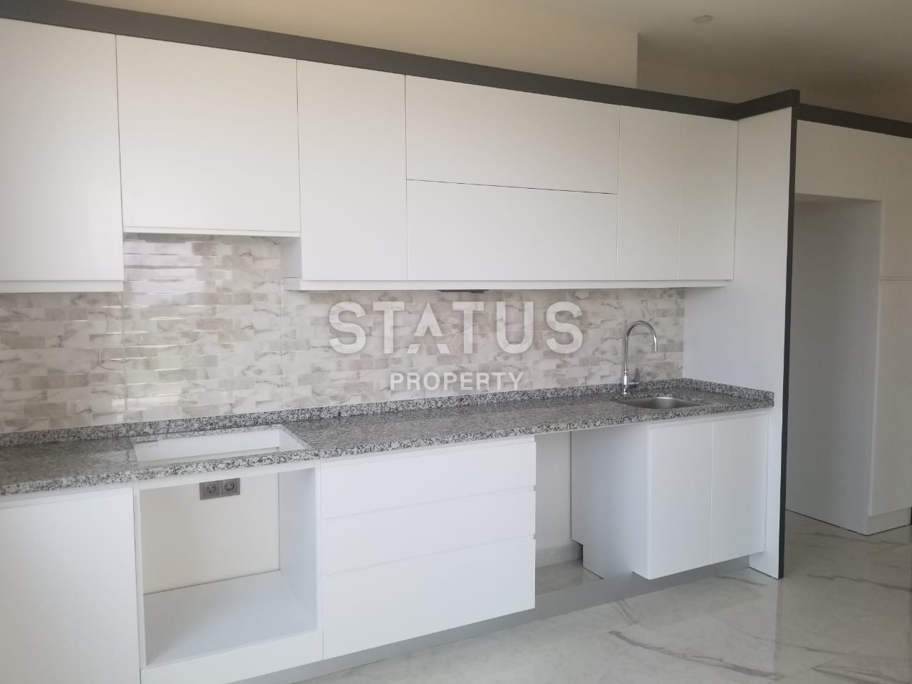 Апартаменты в новом комплексе с инфраструктурой с видом на море и крепость в центре Алании. 150 кв.м. Отличная цена! фото 26