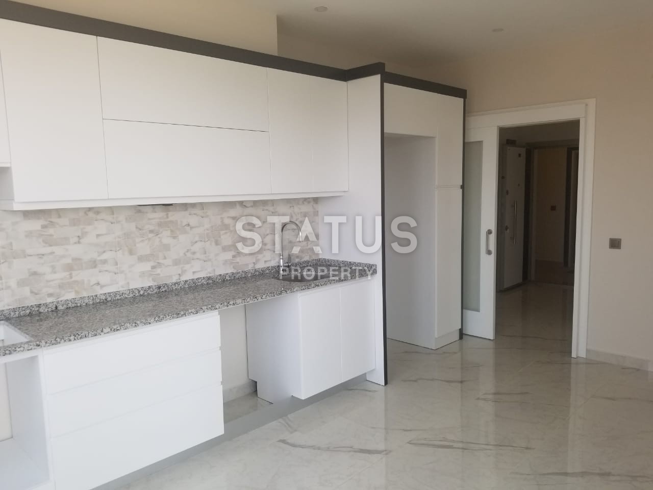 Апартаменты в новом комплексе с инфраструктурой с видом на море и крепость в центре Алании. 150 кв.м. Отличная цена! фото 29