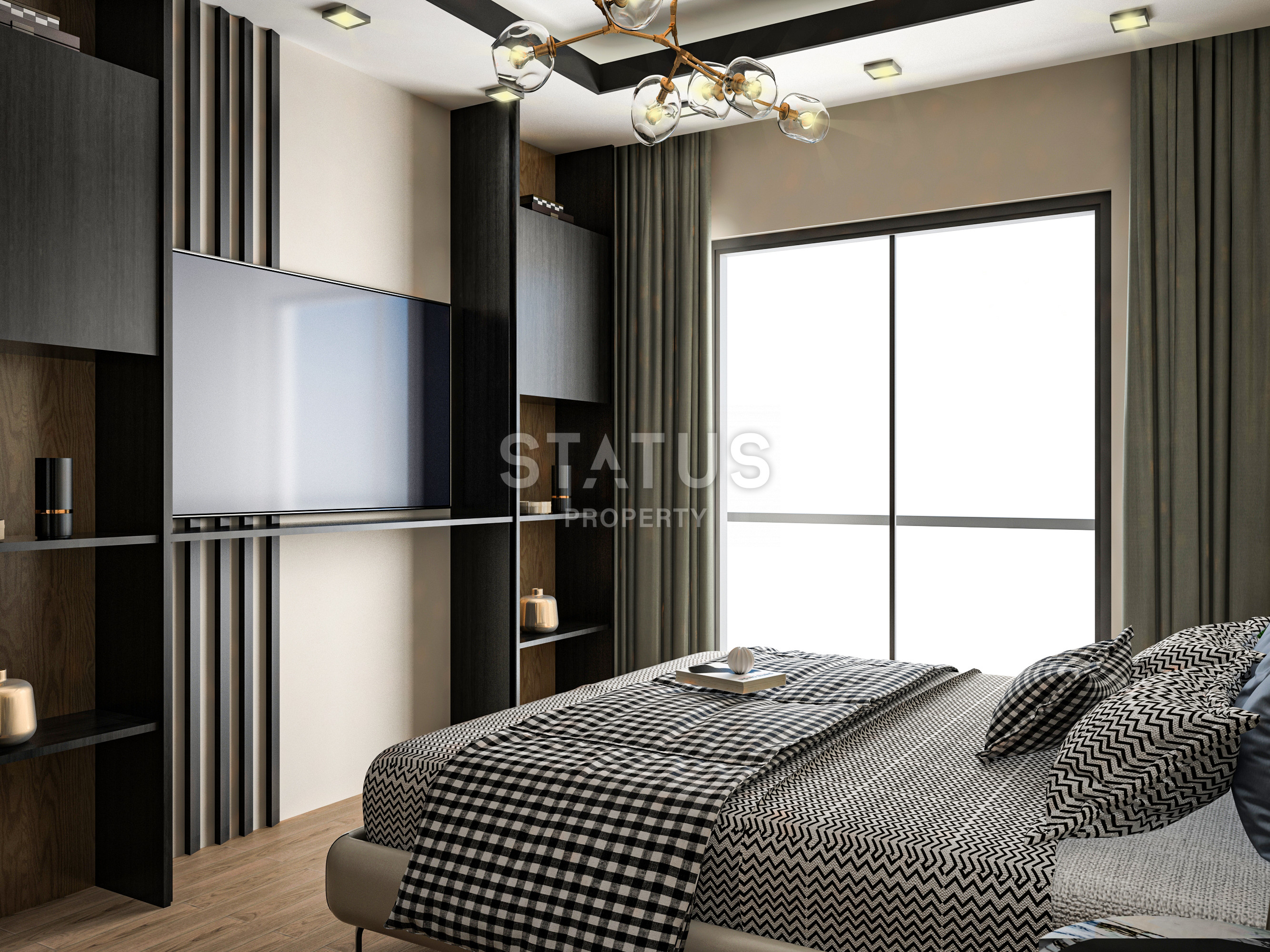 Инвестиционный проект с квартирами планировки 2+1, 3+1 и 4+1 на этапе котлована в районе Кючюкхасбахче фото 9