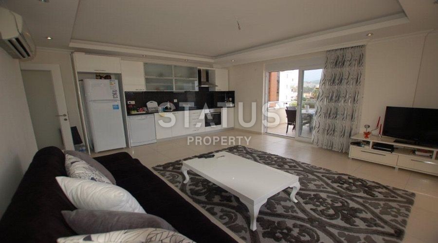 Меблированная квартира в Авсалларе в комплексе с инфраструктурой. 65 кв.м. фото 9