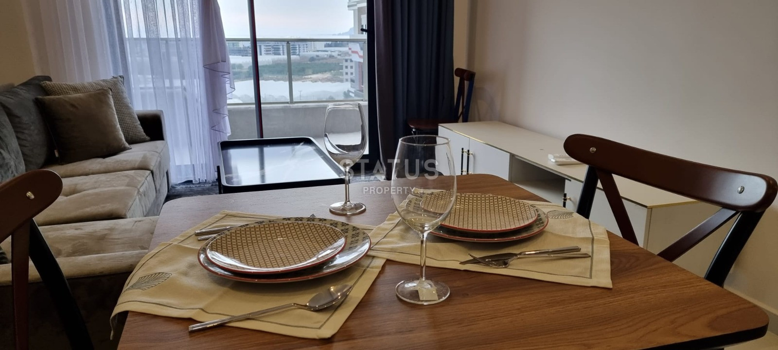 Квартира 1+1 в шикарном комплексе в Каргыджаке 65м2 фото 7