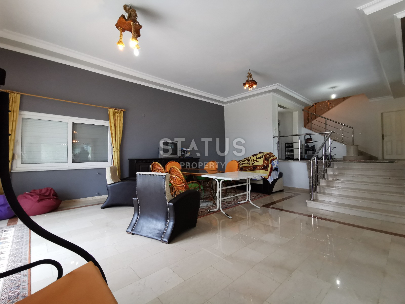 Villa overlooking the city and the sea in the popular area of Tepe. 672m2 фото 11
