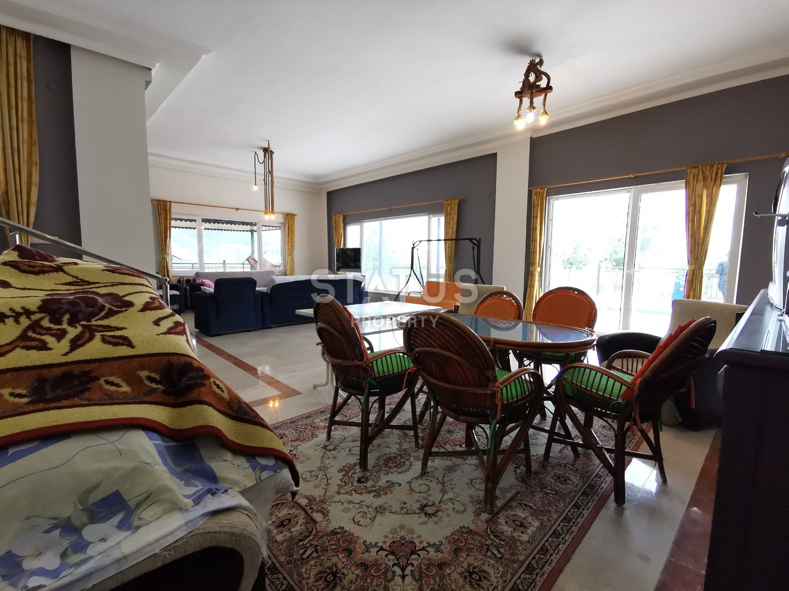 Villa overlooking the city and the sea in the popular area of Tepe. 672m2 фото 12