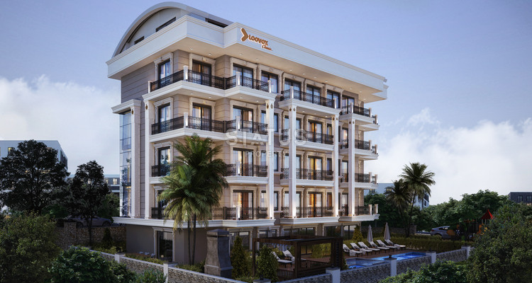 Жилой комплекс с уникальным дизайном в районе Оба, 43 - 150 м² фото 2