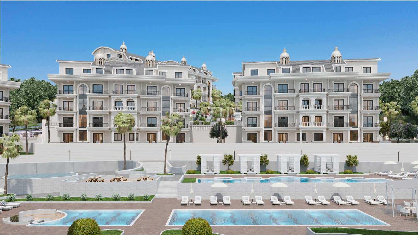 Новый масштабный проект в районе Тюрклер. 53м2 -174м2 фото 12