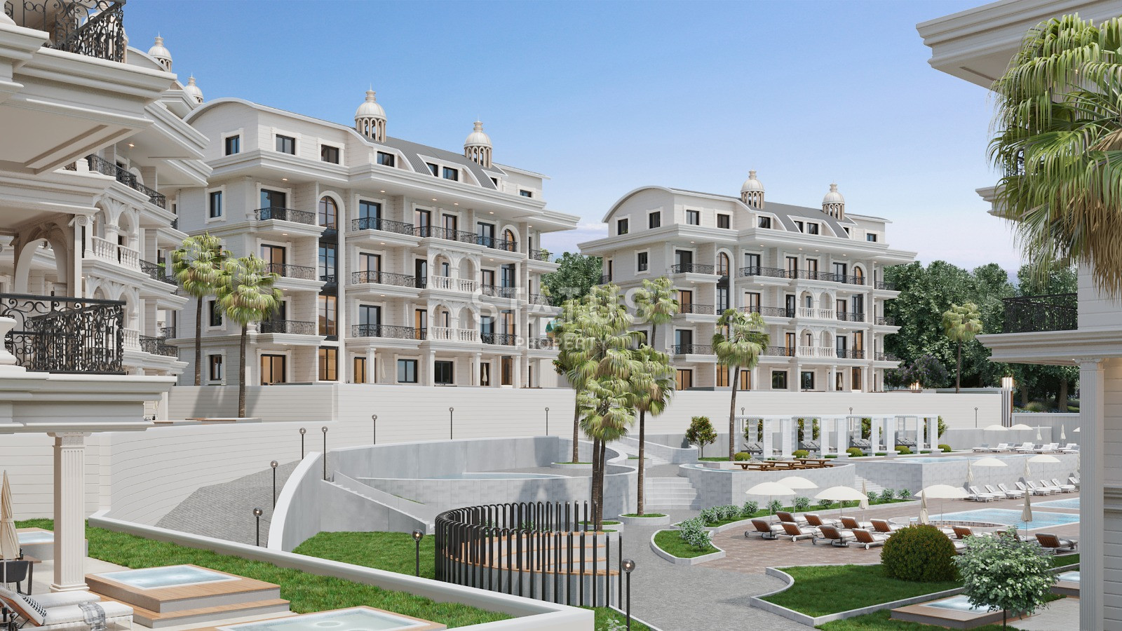 Новый масштабный проект в районе Тюрклер. 53м2 -174м2 фото 14