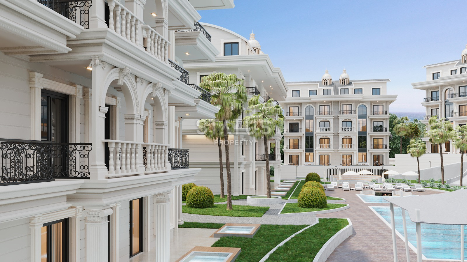 Новый масштабный проект в районе Тюрклер. 53м2 -174м2 фото 15