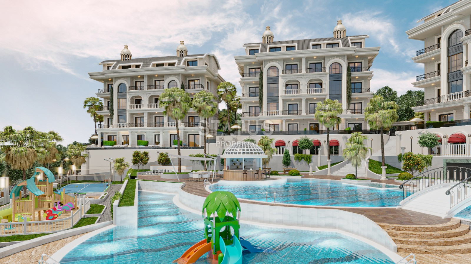 Новый масштабный проект в районе Тюрклер. 53м2 -174м2 фото 23