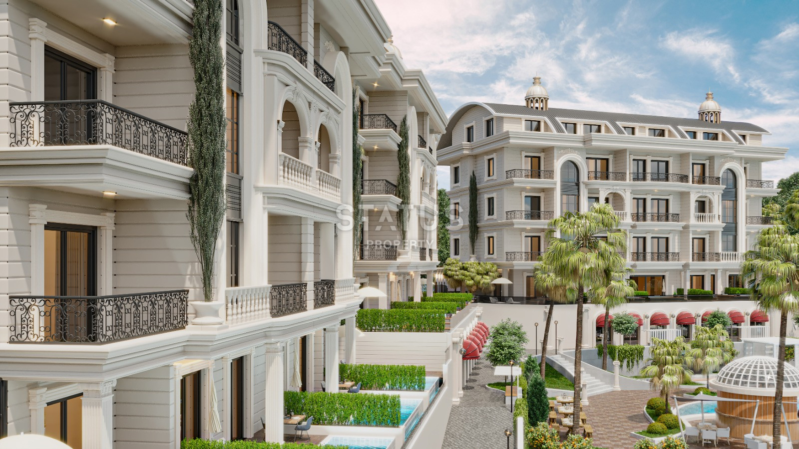 Новый масштабный проект в районе Тюрклер. 53м2 -174м2 фото 24