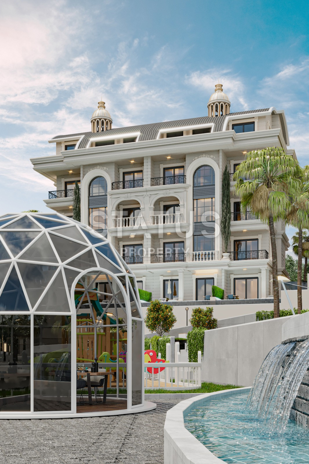 Новый масштабный проект в районе Тюрклер. 53м2 -174м2 фото 26