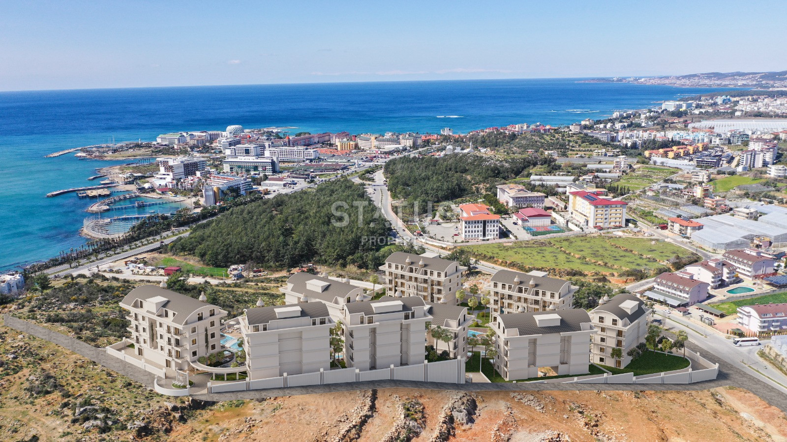 Новый масштабный проект в районе Тюрклер. 53м2 -174м2 фото 27