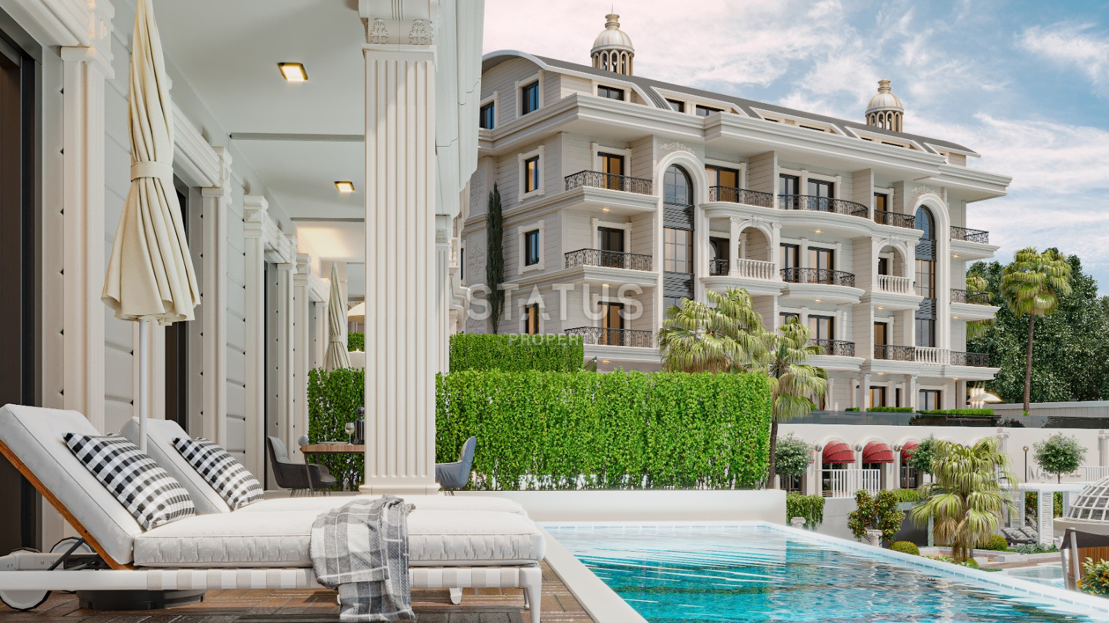 Новый масштабный проект в районе Тюрклер. 53м2 -174м2 фото 28