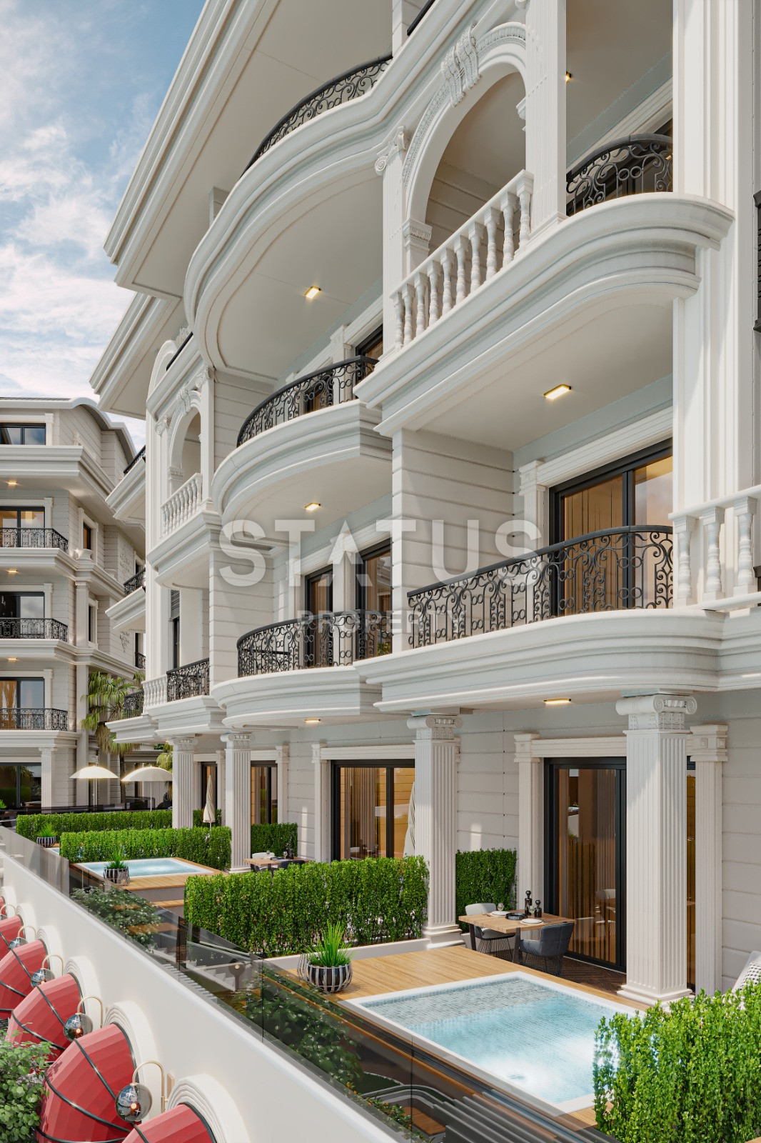 Новый масштабный проект в районе Тюрклер. 53м2 -174м2 фото 29