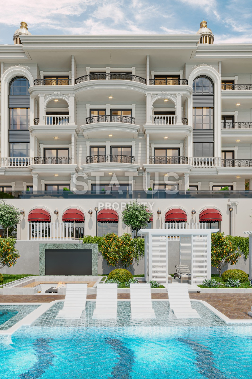 Новый масштабный проект в районе Тюрклер. 53м2 -174м2 фото 30