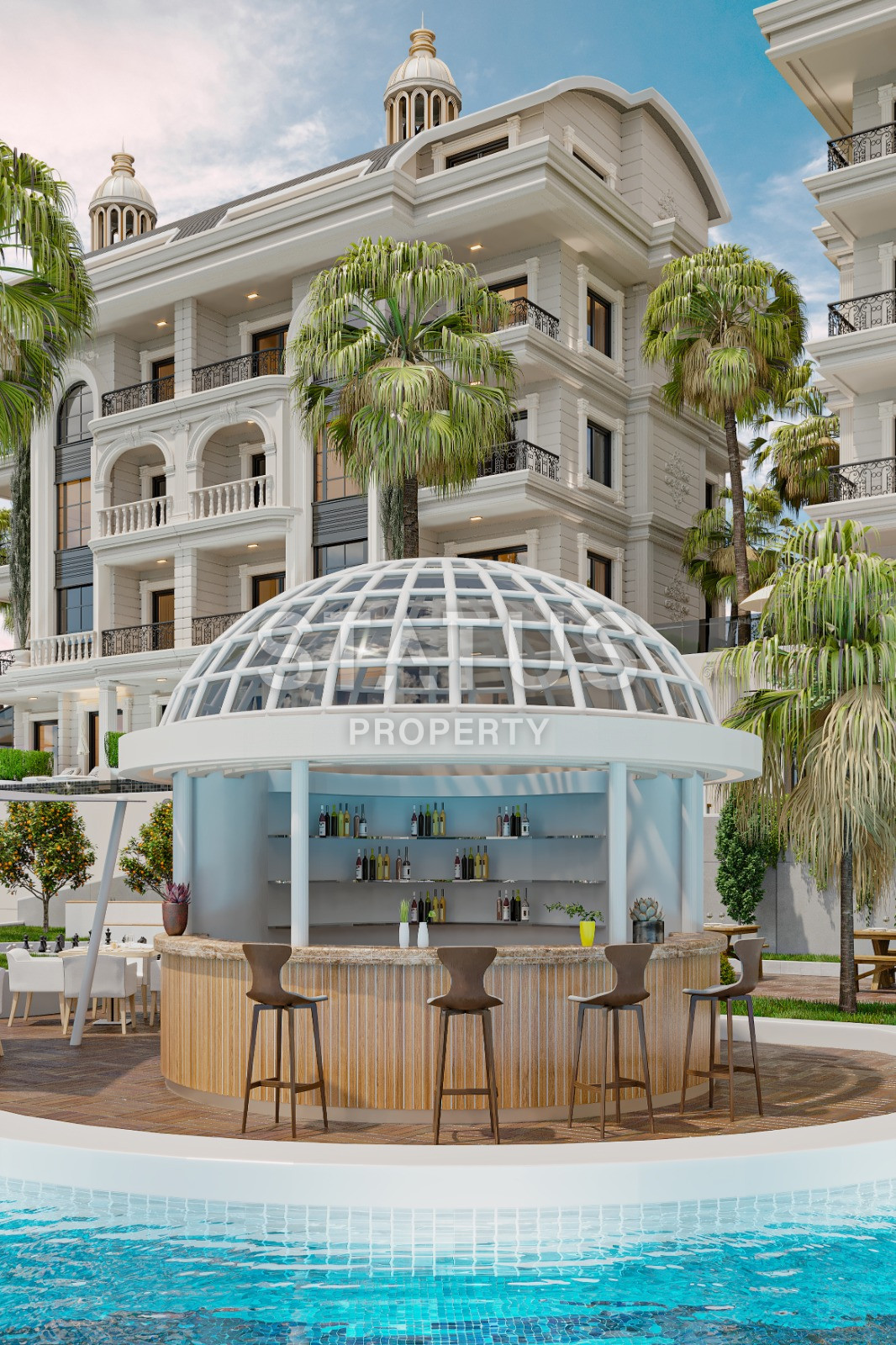 Новый масштабный проект в районе Тюрклер. 53м2 -174м2 фото 35