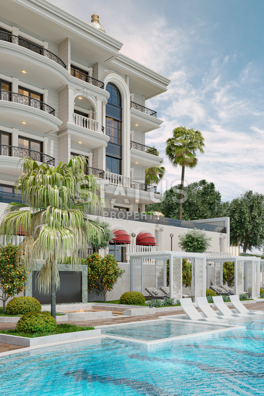 Новый масштабный проект в районе Тюрклер. 53м2 -174м2 фото 36