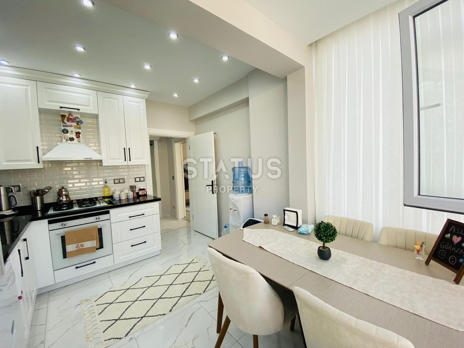 Трёхкомнатная квартира в первой береговой линии в Тосмуре. 125м2 фото 19