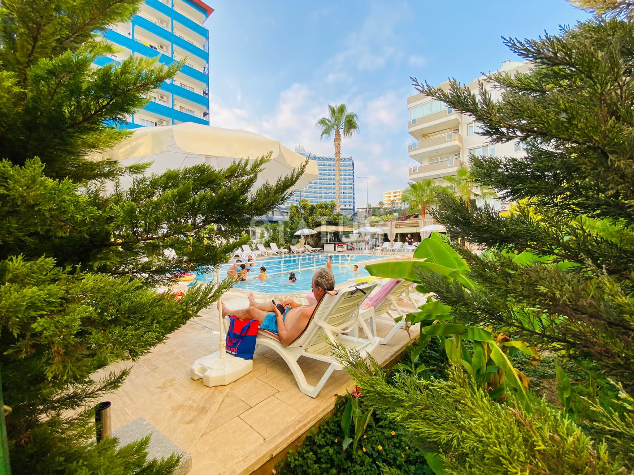 Трёхкомнатная квартира в первой береговой линии в Тосмуре. 125м2 фото 28