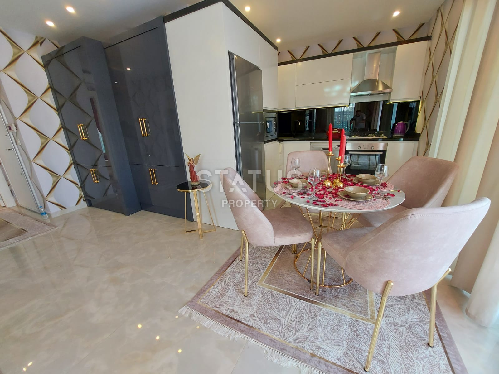 Шикарная меблированная квартира в первой береговой линии в Каргыджаке. 79м2 фото 4