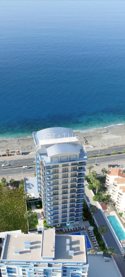 Трёхкомнатная квартира на первой береговой линии в Махмутларе. 110м2 фото 1