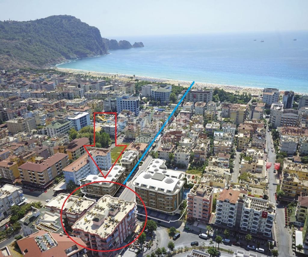 Просторная четырехкомнатная квартира в центре Аланьи пляж Клеопатра. 155м2 фото 30