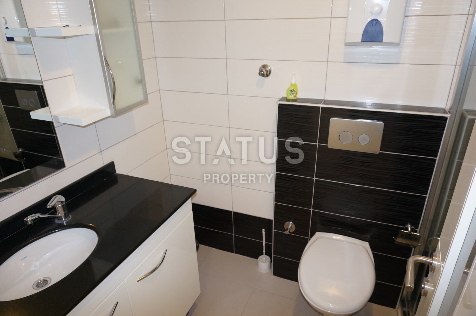 Меблированная квартира в Авсалларе в отличном жилом комплексе в 600 метрах от моря фото 15