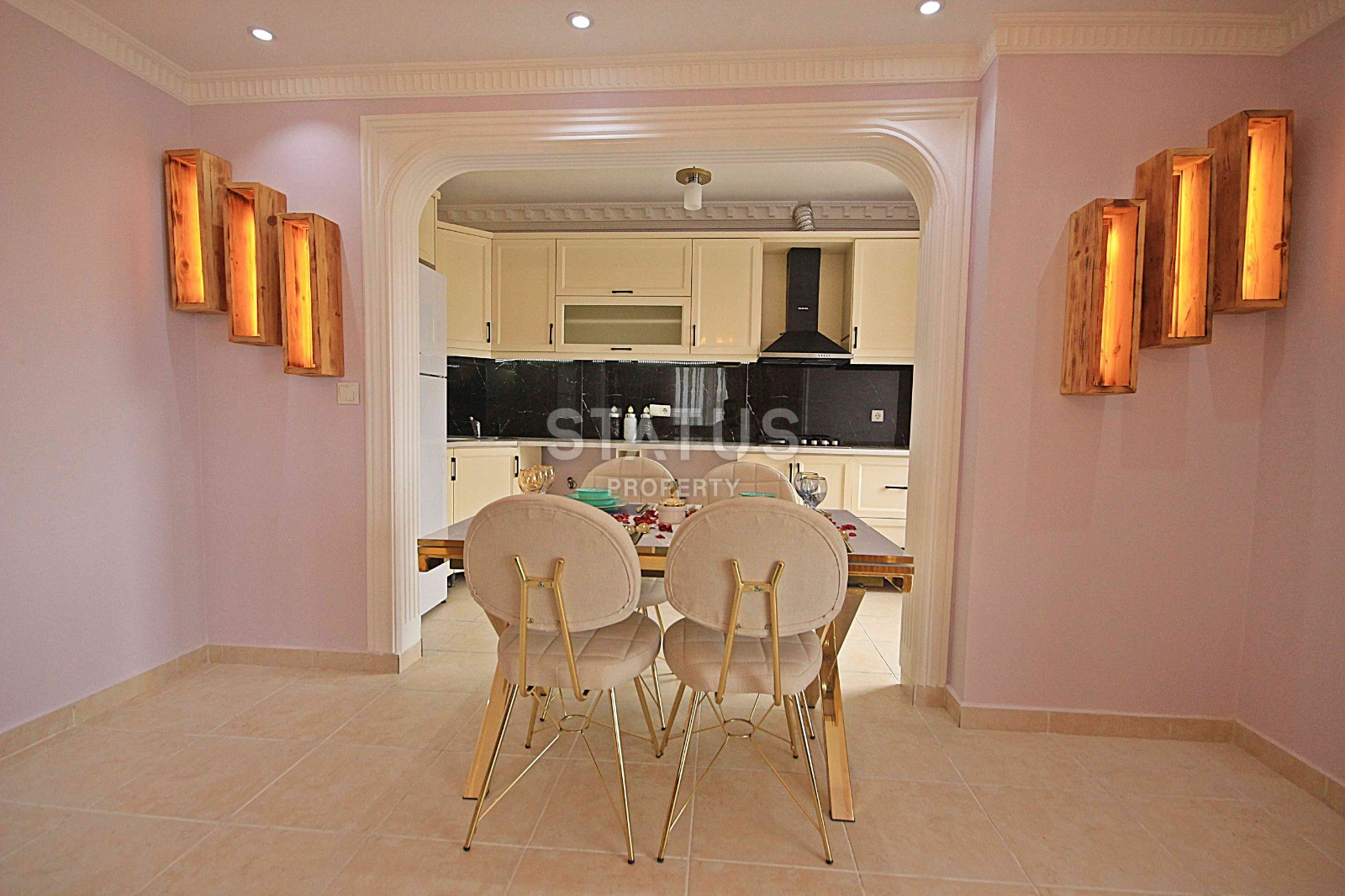 Просторная меблированная квартира с панорамными видами в Махмутларе, 125м2 фото 6