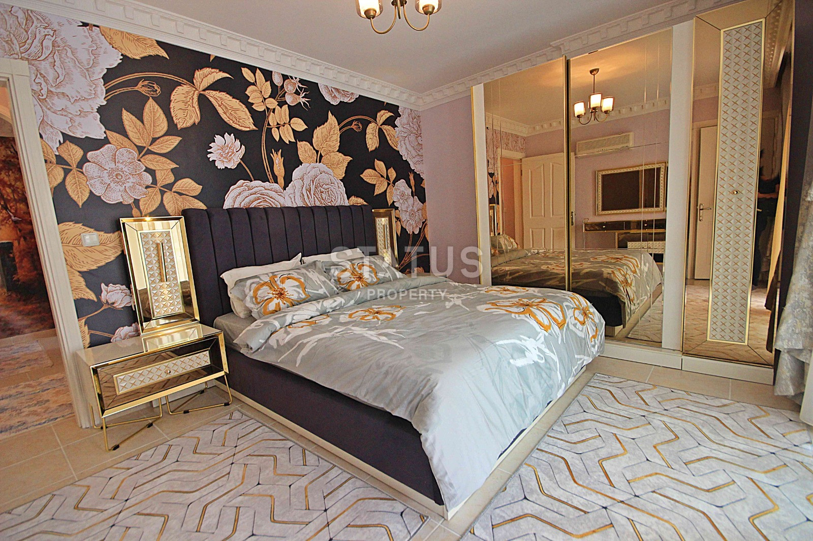 Просторная меблированная квартира с панорамными видами в Махмутларе, 125м2 фото 7