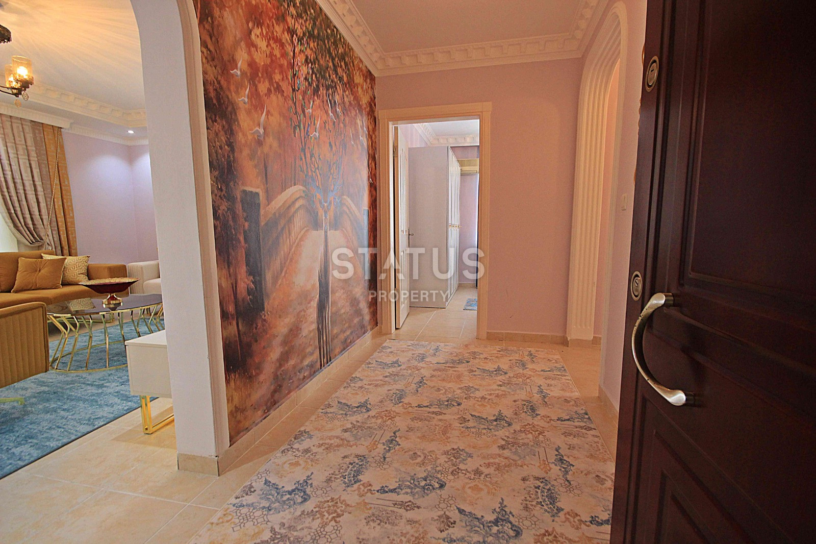 Просторная меблированная квартира с панорамными видами в Махмутларе, 125м2 фото 22