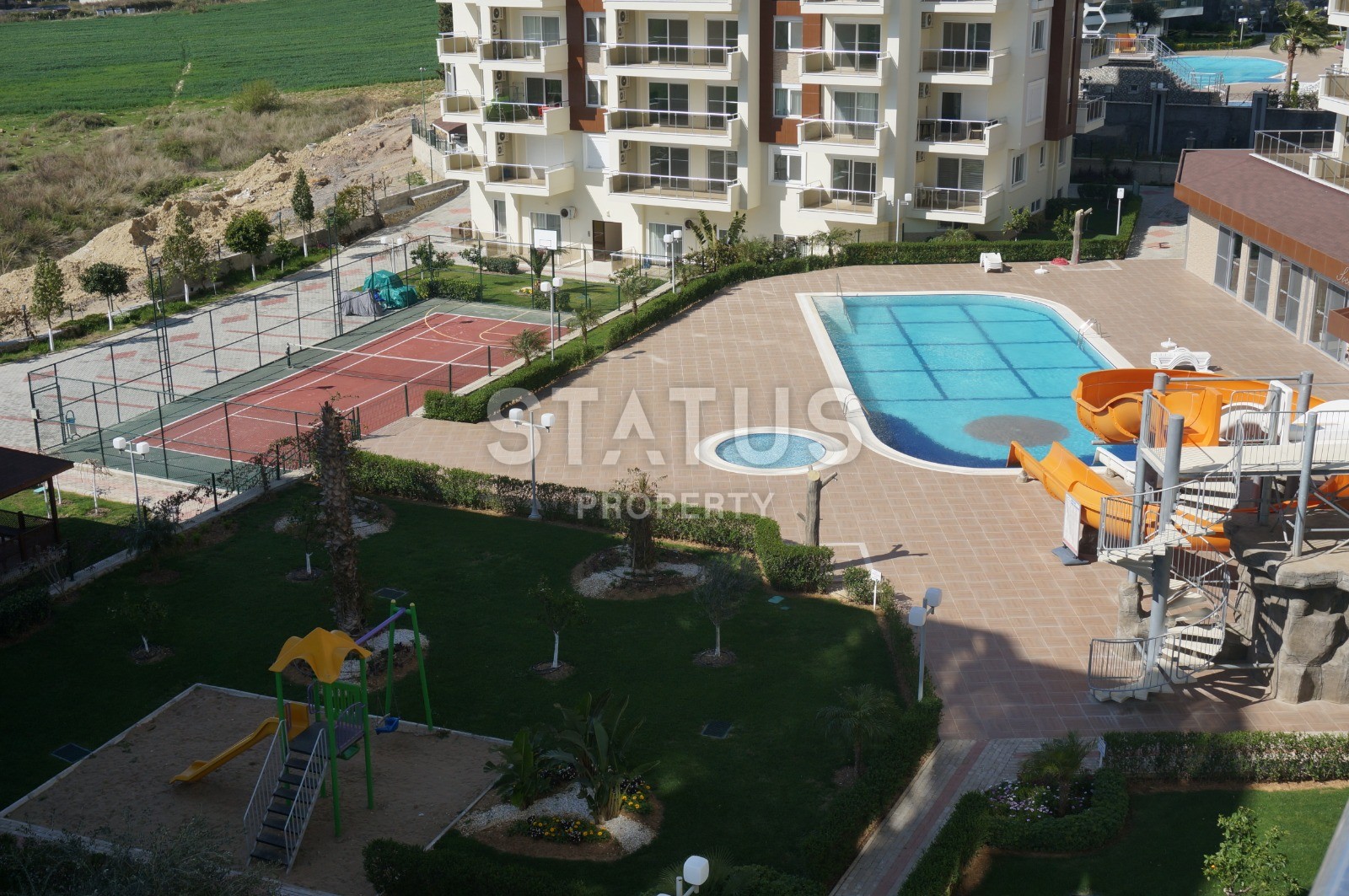 Меблированная квартира в Авсалларе в отличном жилом комплексе в 600 метрах от моря фото 18