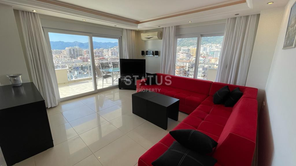 Просторный пентхаус 3+2 с видом на море и горы в районе Махмутлар, 280 м2 фото 6