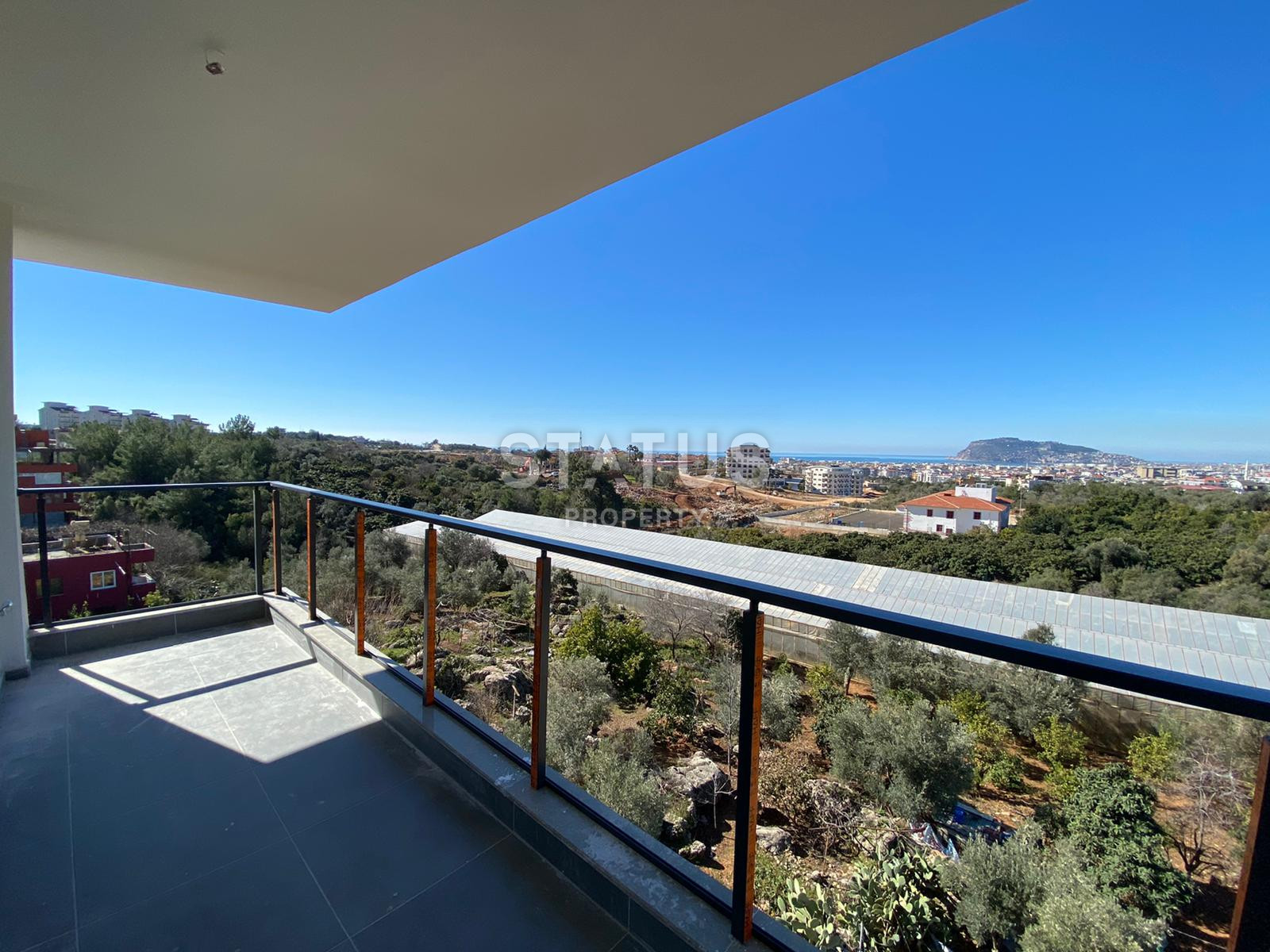 Светлый дуплекс в Обе 3+1 с видом на Аланийскую крепость, 140 м2 фото 31