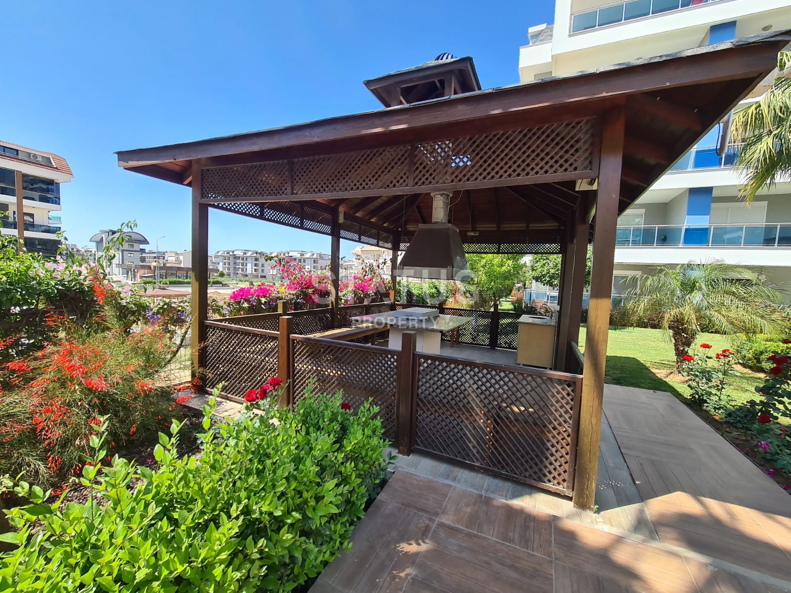 Мебелированный дуплекс 2+1 в Джикджили 120м2 фото 26