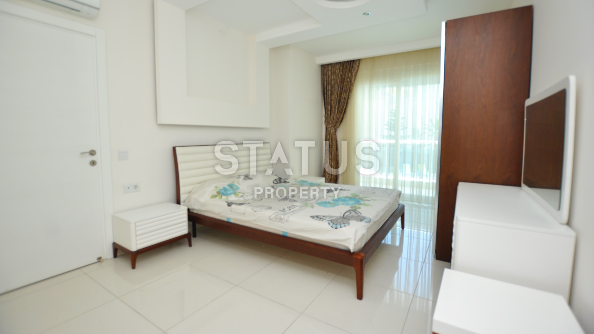 Трехкомнатная меблированная квартира в комплексе с бассейном,120 м2 фото 7