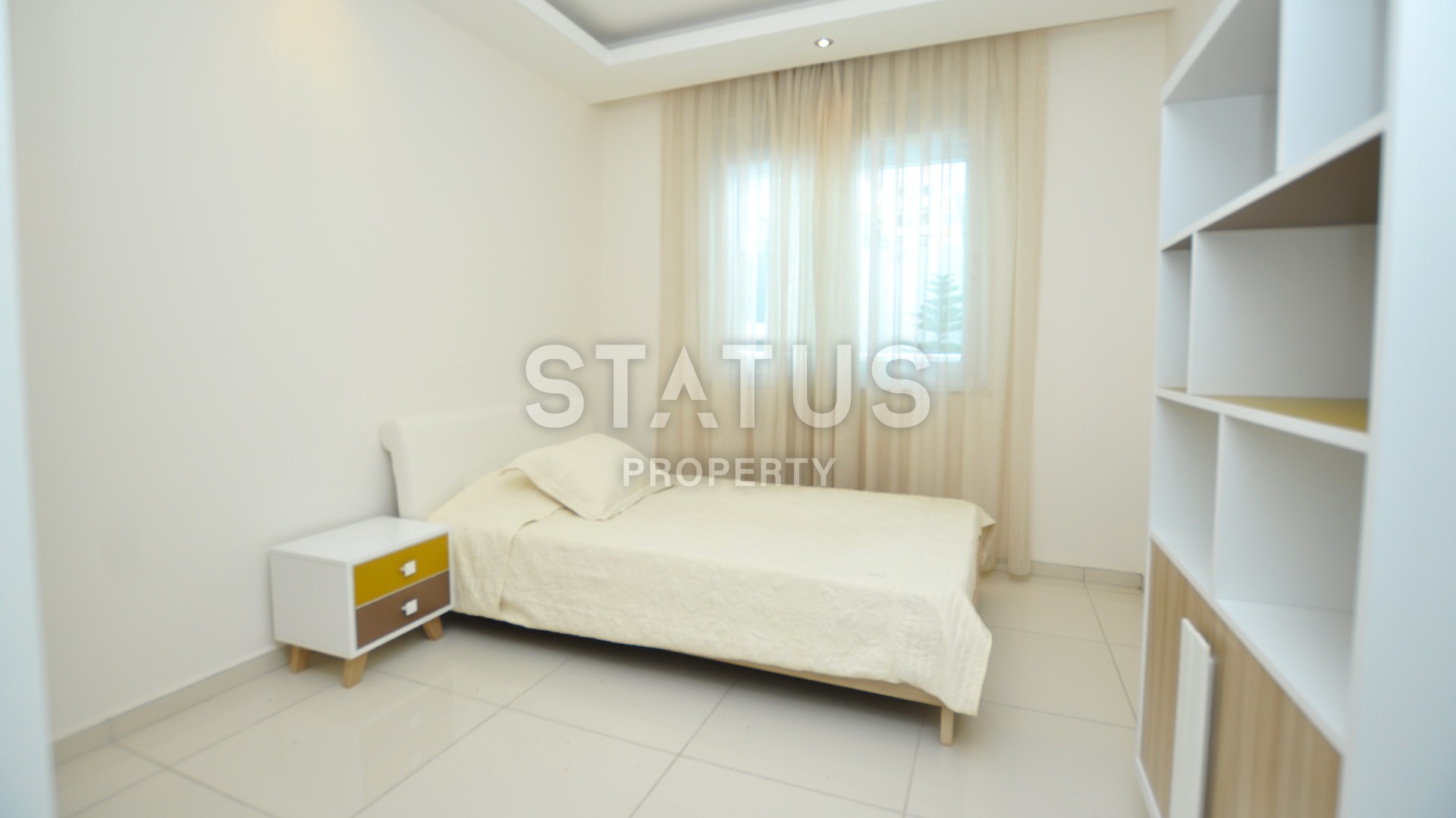 Трехкомнатная меблированная квартира в комплексе с бассейном,120 м2 фото 10