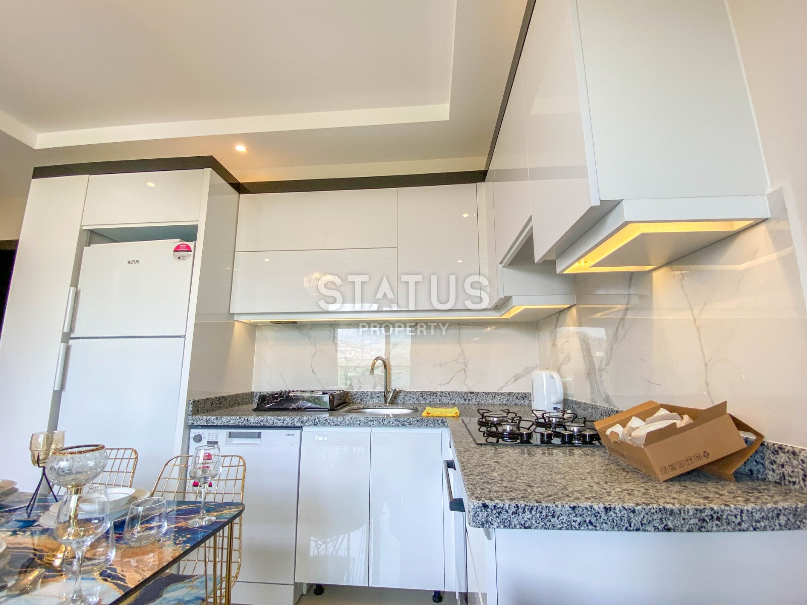 Апартаменты 1+1 в Махмутларе в комплексе премиального застройщика, 40 м2 фото 4