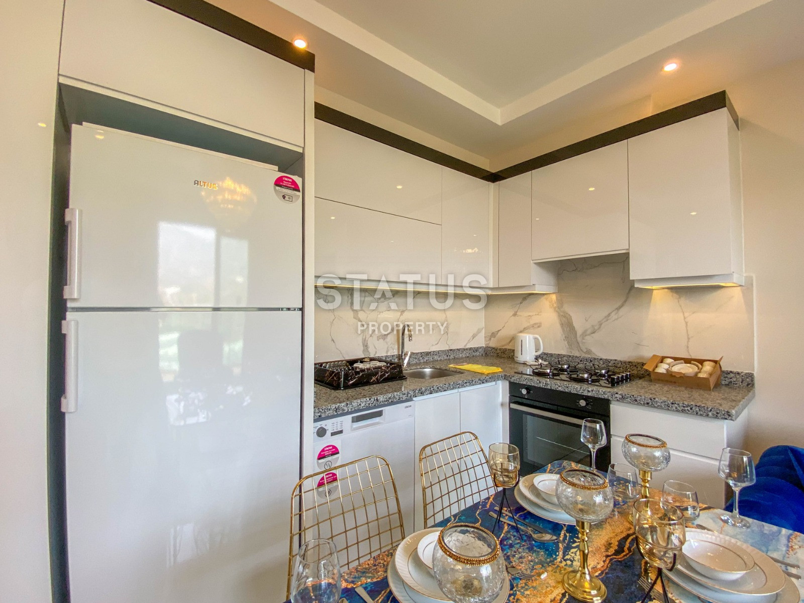 Апартаменты 1+1 в Махмутларе в комплексе премиального застройщика, 40 м2 фото 6