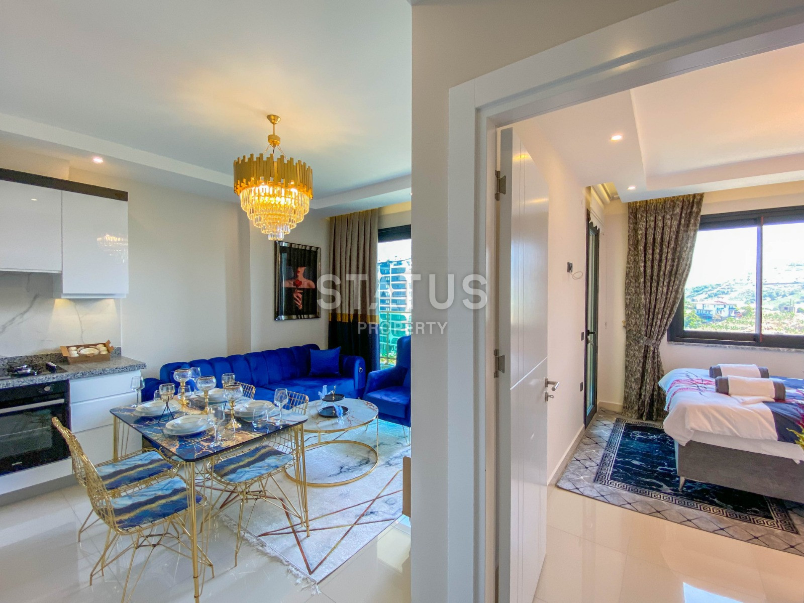 Апартаменты 1+1 в Махмутларе в комплексе премиального застройщика, 40 м2 фото 13