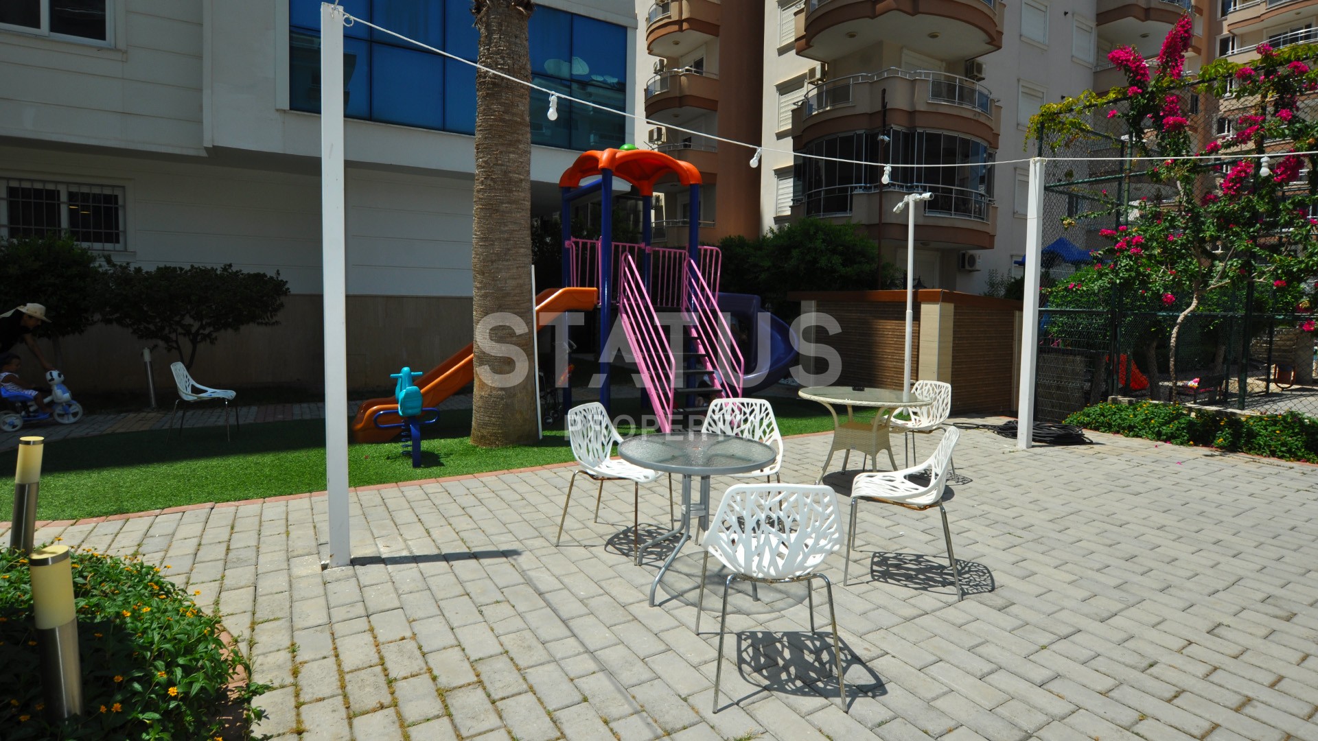 Трехкомнатная меблированная квартира в комплексе с бассейном,120 м2 фото 21