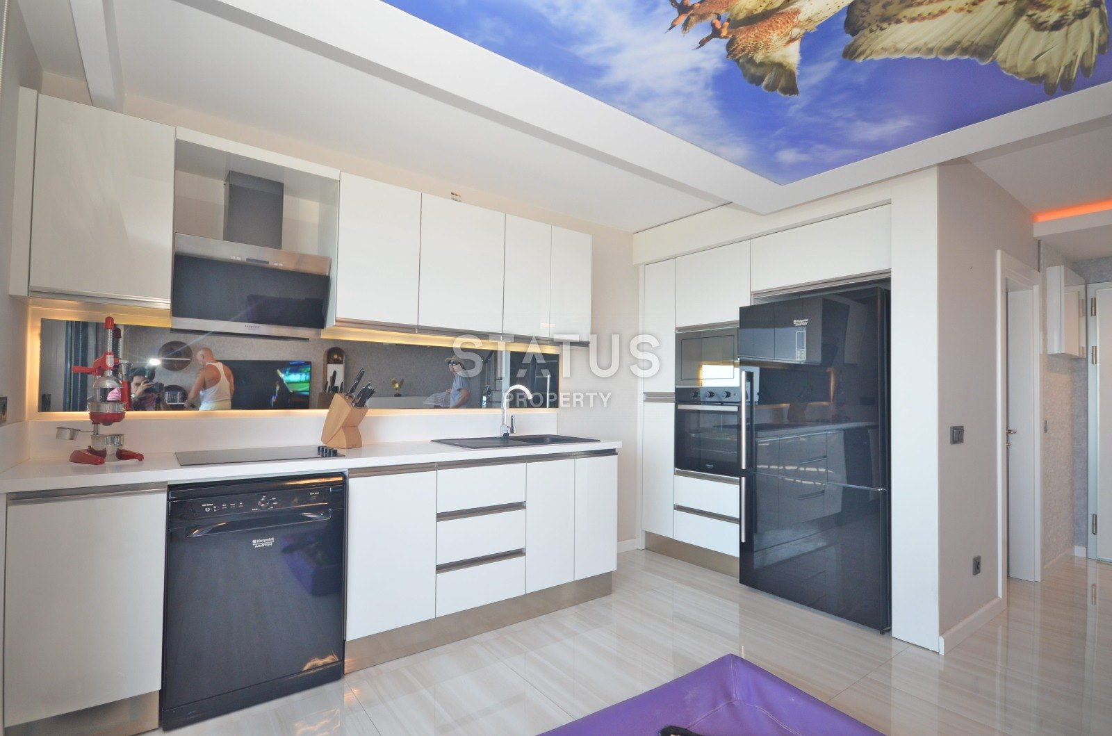 Bright spacious 2+1 penthouse in Kargicak, 130 m2 фото 5