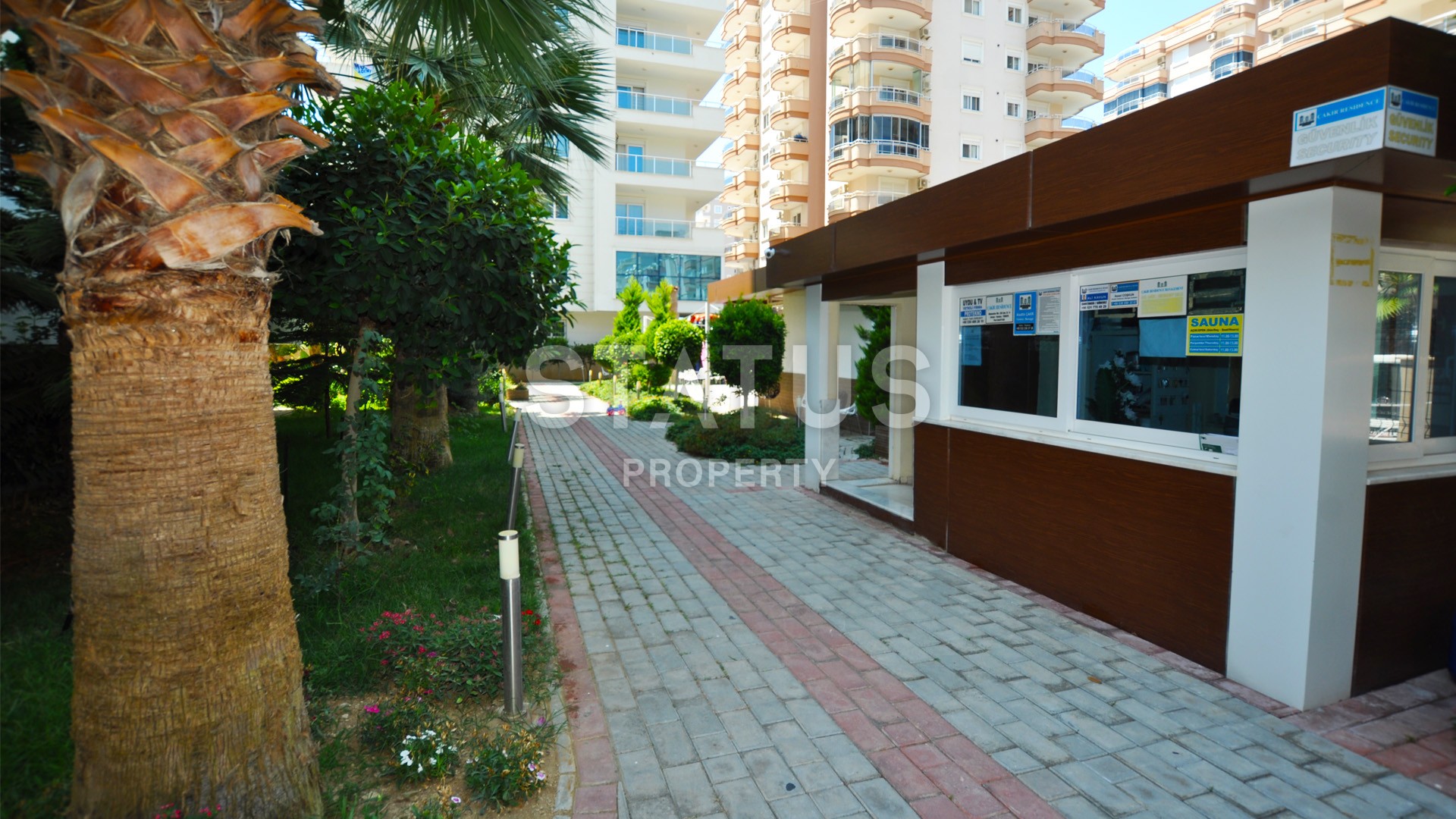 Трехкомнатная меблированная квартира в комплексе с бассейном,120 м2 фото 23