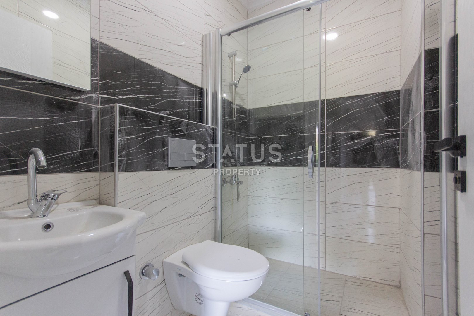 2+1 с отдельной кухней в районе Демирташ в современном комплексе. фото 15