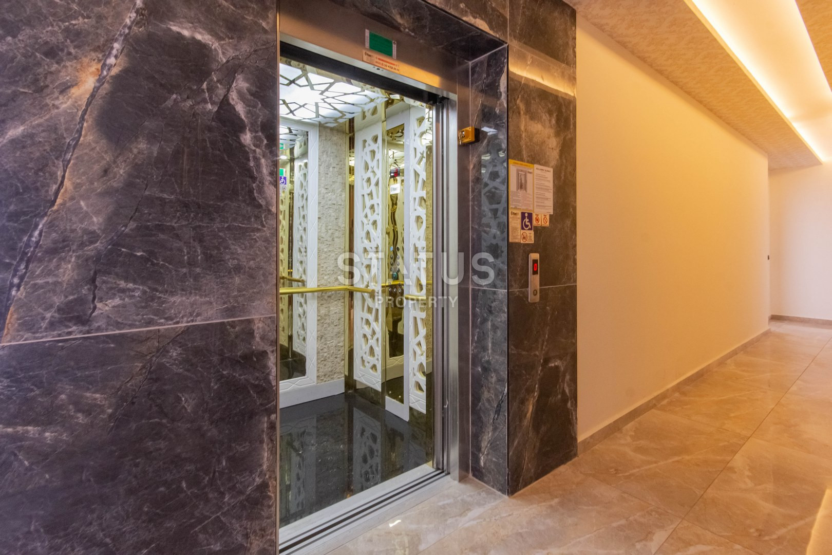 2+1 с отдельной кухней в районе Демирташ в современном комплексе. фото 24