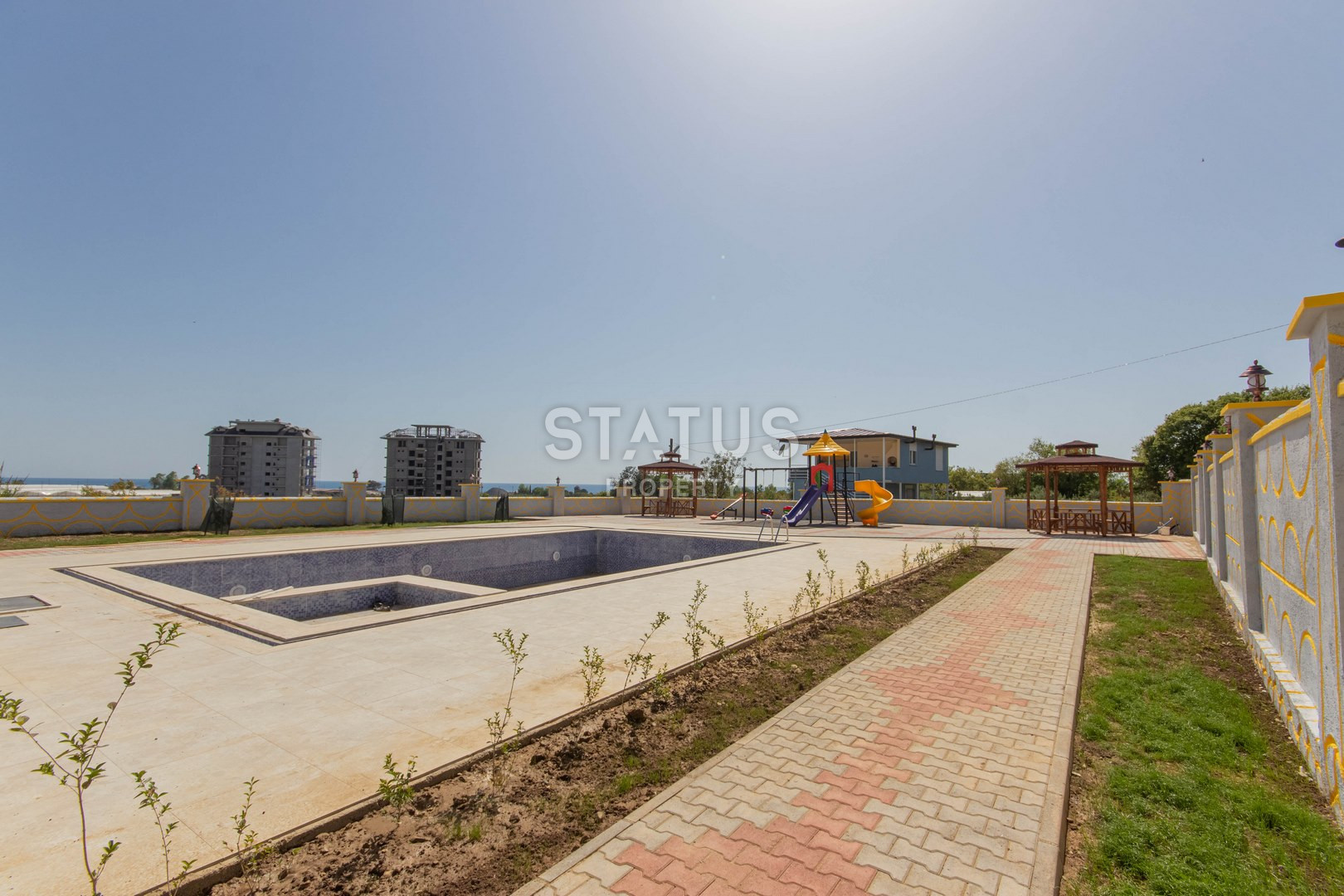 2+1 с отдельной кухней в районе Демирташ в современном комплексе. фото 29